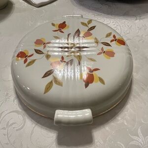 Vintage 1950s Halls Superior Covered Casserole Dish by Mary Dunbar